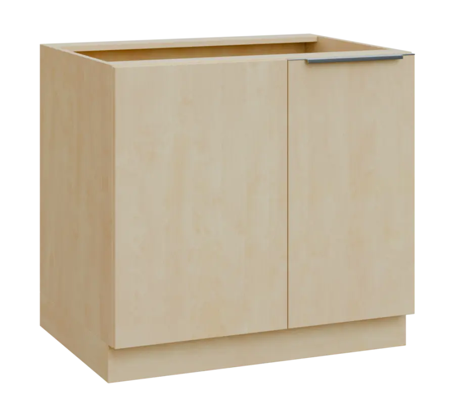 SISR - 9 spodní skříňka, rohová, 1-dveřová, pravá, 870x900x600, bříza světlá